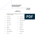 PRACTICA 9. Integración Por Partes