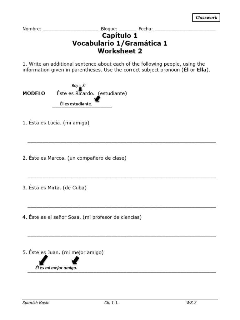 Spanish 1 Introduccion, Introduction PDF