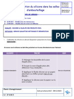 Ip 0150-Utilisation Silicone Dans Les Salles D Embouteillage