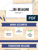 teori belajar-1