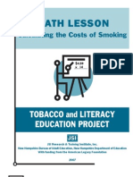 Math Lesson: Tobacco and Literacy Education Project