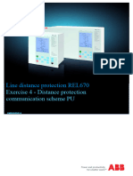 05 SEP671 REL670 Exercise 4 Distance Protection Communication Scheme PU