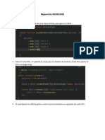 Rapport Du Jour 09 - 09 - 22
