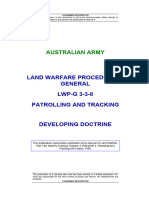 LWP-G 3-3-8 Patrolling and Tracking