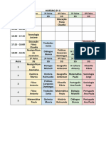 Horário 2ºg