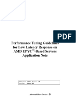 Performance Tuning Guidelinesfor Low Latency Response