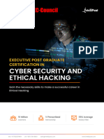 Executive Post Graduate Certification in Ethical Hacking