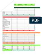 Planilha de Controle Financeiro Pessoal Excelente