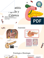 Pancreatitis Aguda y Crónica