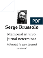 Serge Brussolo - Memorial în vivo. Jurnal neterminat 2.0 ˙{Horror}