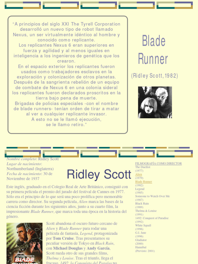 Blade Runner - P.P. | PDF