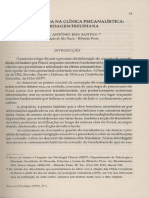 Texto 1 - A transferencia na clínica psicanalítica - abordagem freudiana