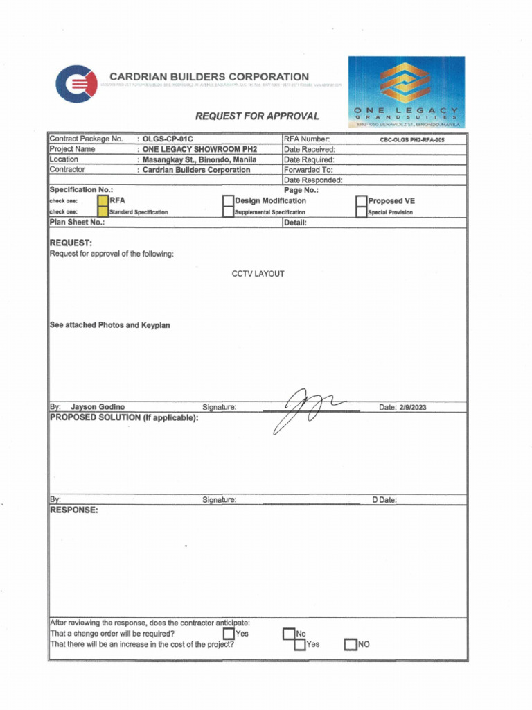 Rfa-004 CCTV Layout | PDF