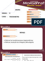 Trigonometría 4to Sec-Semana 31