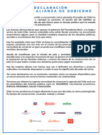 Declaracion Partidos Alianza de Gobierno 17 Diciembre 2023