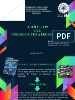 Articulo 19 Cep Modificado