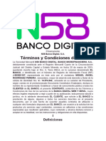 N58 Banco Digital - Términos Originales