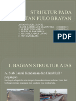 Struktur Pada Jembatan Pulo Brayan