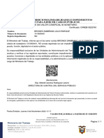 Certificado Impedimento