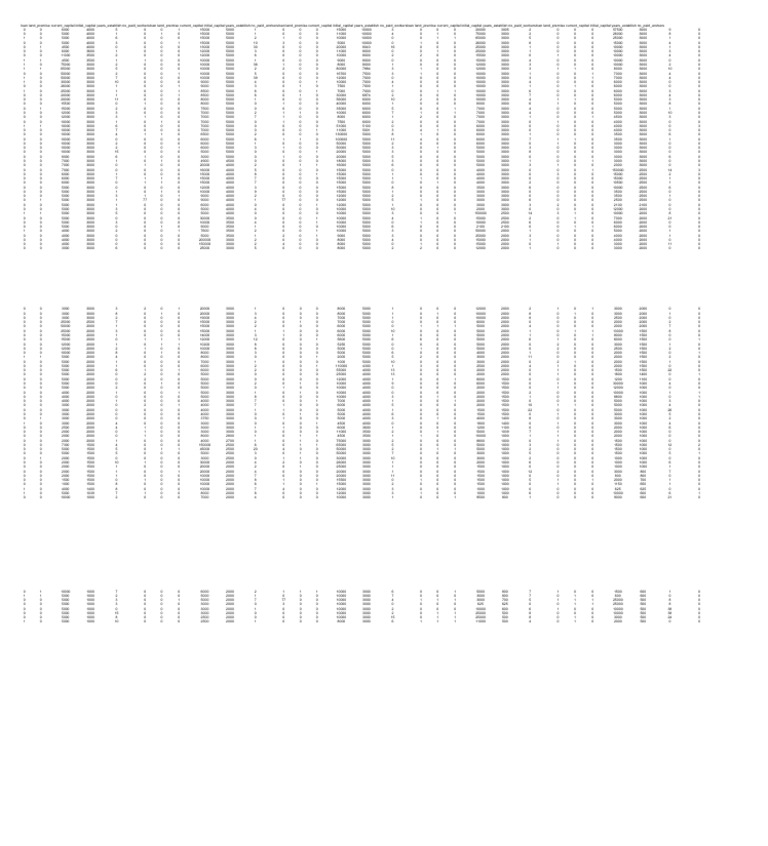 Data for assignment pdf