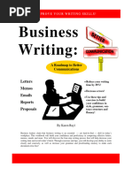 Business Writing Workbook