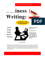 Business Writing Workbook
