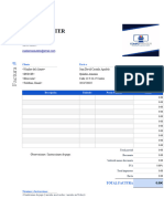 Modelo Factura Lado 1