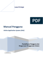 Manual Pengguna - Pendaftaran Pengguna & Pengurusan Penggunaan