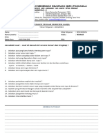 FORMAT SOAL Senbud