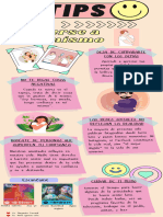Infografía Motivacional Tips Cómo Ser Feliz Ilustrada Colorida sdjks90