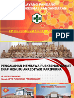 Pengalaman Membawa Puskesmas Menuju Akreditasi Paripurna