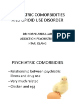 Psychiatric Comorbidities and Opioid Use Disorder