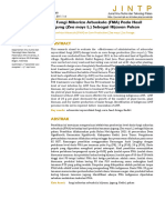 Jurnal Ilmu Nutrisi Dan Teknologi Pakan - Efektivitas Level Dosis Fungi Mikoriza