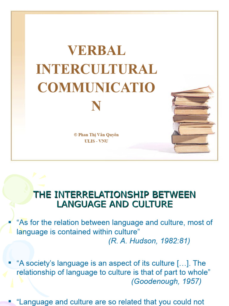 Language and Culture in Communication | PDF | Accent (Sociolinguistics ...