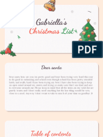Gabriellas Christmas List