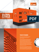 TAFE POWER Silent Generators Brochure