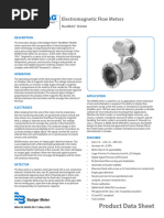 MAG-DS-00493-EN M3000 Electromagnetic Flow Meter Product Data Sheet