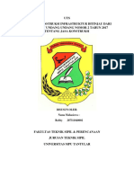 Kontrak Konstruksi Infrastruktur Ditinjau Dari Perspektif