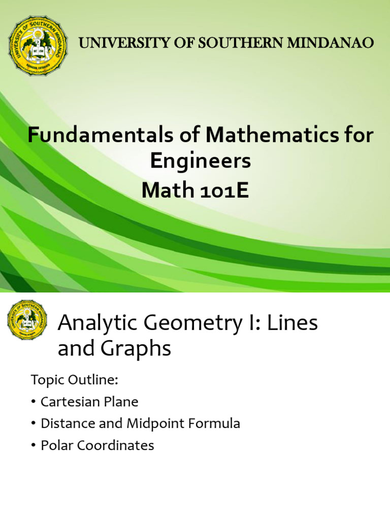 Module 6 Pdf Ellipse Cartesian Coordinate System