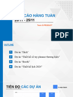 (S-PRODUCT) BÁO CÁO CÔNG VIỆC TUẦN 4 THÁNG 11 (20 - 11 - 25 - 11)