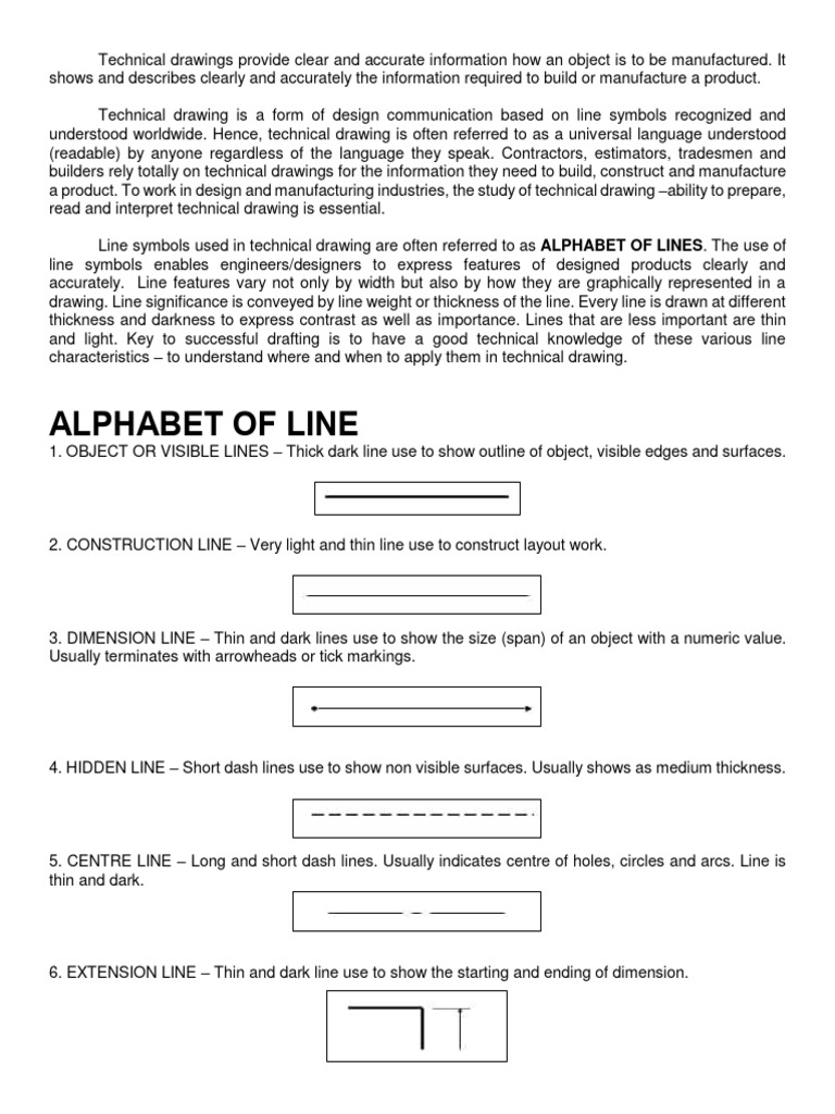 Drawing Using Alphabet Of Lines Easy