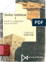 Historia de los estilos artísticos. Desde la Antigüedad hasta el Gótico - Hatje (pp. 16-94)