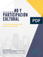 Consumo y Participacion Cultural. ESP UK Javier Gómez Serrano