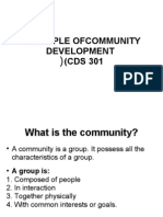 Community Development Lecture 1 Updated