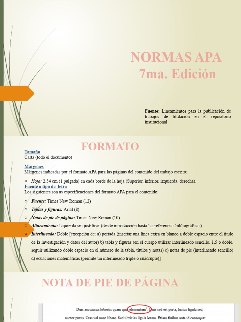 UCE NORMAS APA 7ma Edik | PDF | Estilo apa