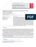 2024 - A High Accuracy Six-Dimensional Motion Measuring Device Design and Accuracy Evaluation