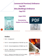 Fire Safety Ordinances of Commercial Premises and Buildings