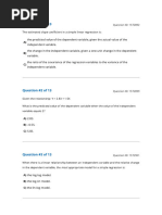 Reading 10 Simple Linear Regression