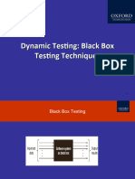Dynamic Testing: Black Box Testing Techniques
