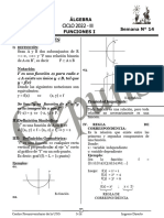 Algebra Sem 14 - 2022 III